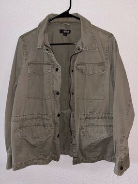 a.n.a Olive Green Utility Jacket sz Large